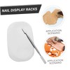 Vaguelly Stainless Steel Makeup Mixing Palette Cosmetic Plate with Spatula