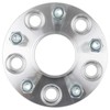 LSAILON 4Pcs 5x4.5 Wheel Spacers 15mm Bore 64.1mm Studs 12x1.5
