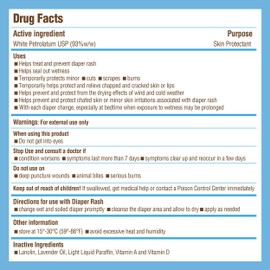 Vitamin A&D Ointment for Baby Diaper Rashes - 4 oz Tube, 24 Pack - A and D Ointment for Adults, Seniors, and Babies