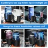 JINKEY Dual Cup Holder Expander for Car, 2 in 1