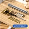 Bwintech 1 Pc Gold Finishing Door Closer for Internal Doors,Suitable