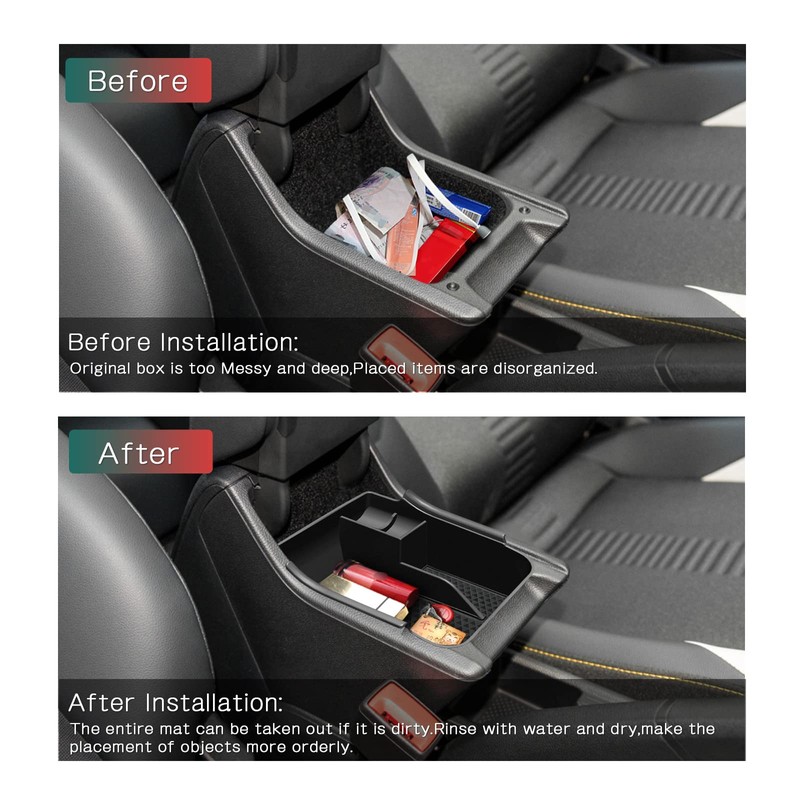 LFOTPP Taigo Nivus Centre Console Storage Box, Accessories Armrest Organiser