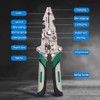 Wire Stripper Pliers for Electrical Work – Foldable Multifunctional Stripping