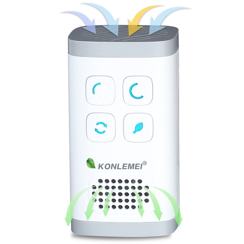 Ozone Air Purifier, Quickly Purifying Air and Eliminate Odor, Smoke