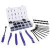 DOCAS Pack of 446 Car Mounting Clips, Car Decorative Clips,
