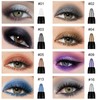Long Lasting Eyeshadow Stick, 8 Counts/set Glitter Liquid Eye Shadow