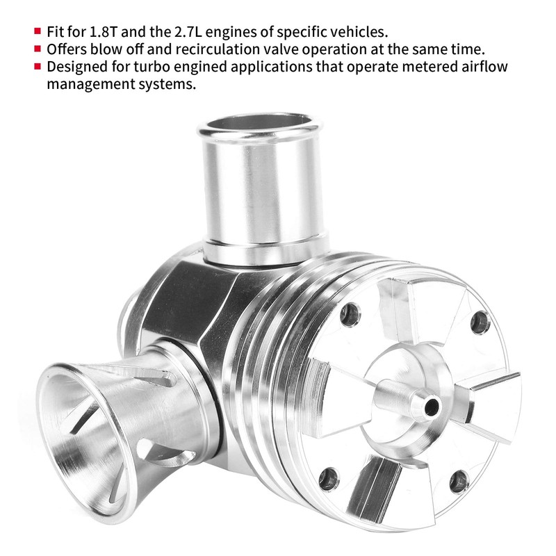 Blow Off Valve, Adjustable Turbo Blow Off Splitter Valve Universal