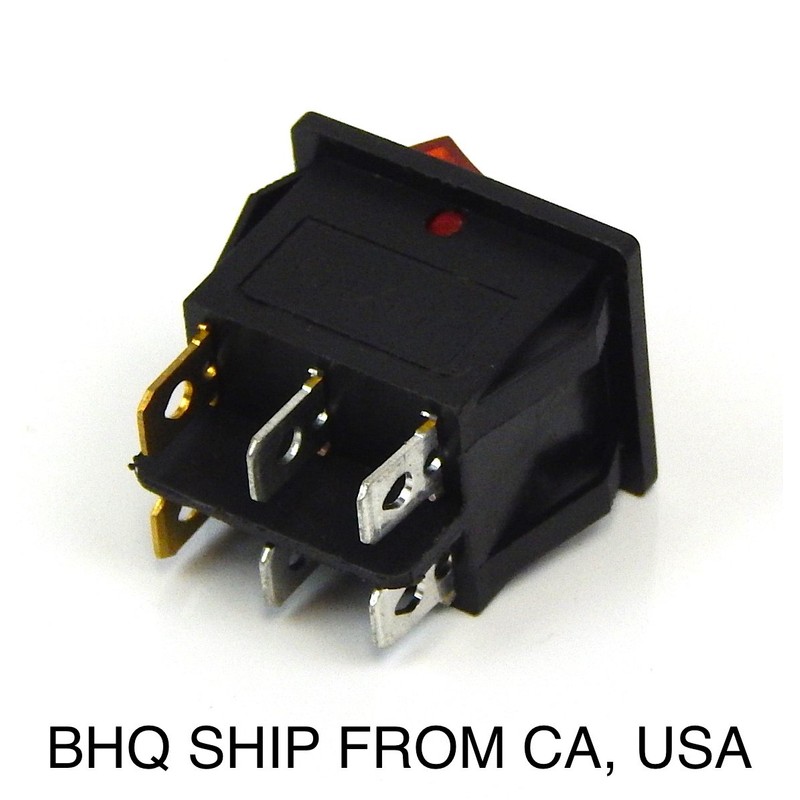 Dual Facial Machine ON/OFF Switch (6 Male Pin)