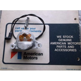 AMC AMX Javelin Gremlin Hornet Rebel NEW REAR LICENSE PLATE LIGHT NOS