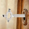 Hinapan 1 Piece Architect Key with Measuring Scale, Universal Construction