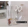 Plus Nao Pen Holder, Acrylic, Transparent, Clear Pen Stand, Pencil