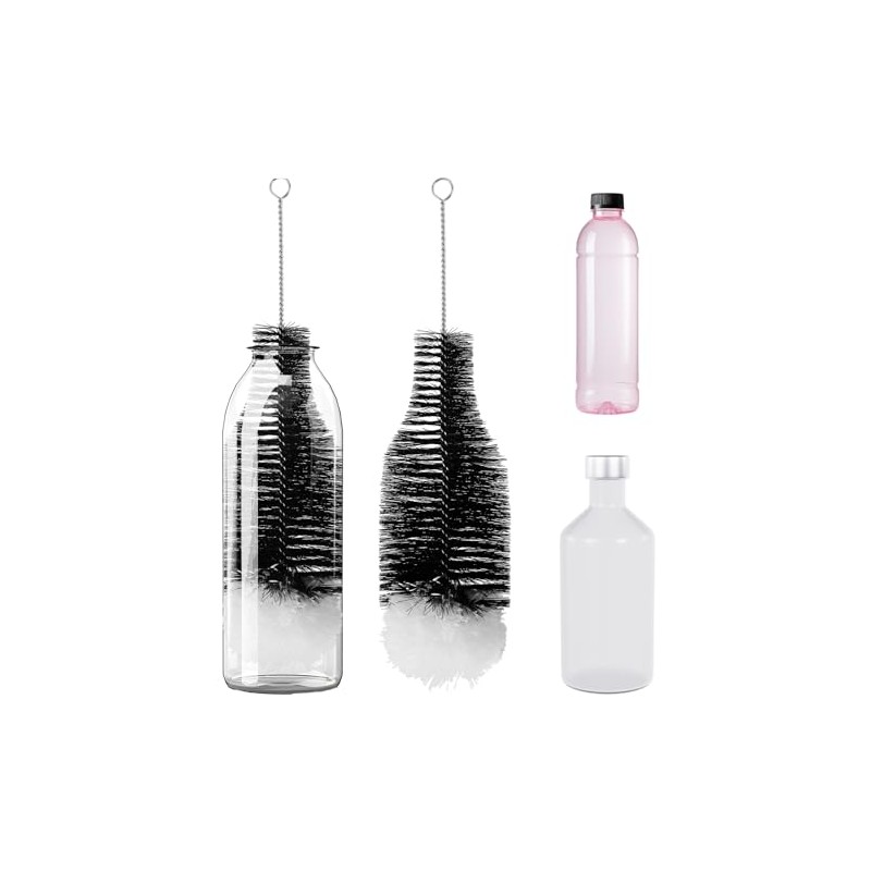Bottle Brush for Sodastream Bottle, Soda Bottle Cleaning Brush with