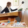 Heavy Duty Leather Fly Swatter, Long Handle Fly Swatter with