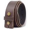 Ashford Ridge 40mm Full Grain Leather Belt with Press Studs,