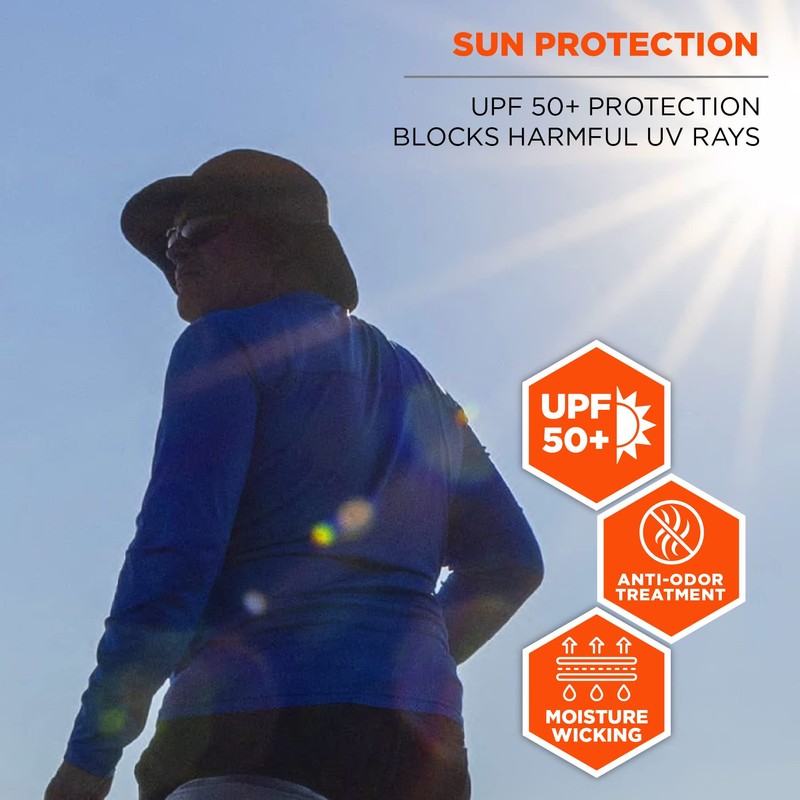 Ergodyne Standard Cooling Bucket Hat, Navy