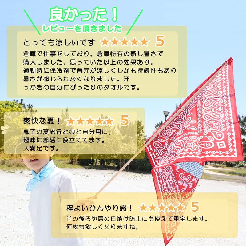 Coolbit Bandana, Neck Cooler, Handkerchief, Head, Wrap, Neck Area, Comfortable,