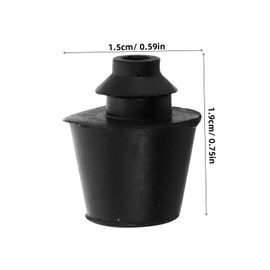 ULTECHNOVO 10pcs Car Trunk Shock Absorber Part Vehicle Trunk Absorber Car Hood Absorber Cushion Vehicle Hood Protector Car Bumper Protector Pad