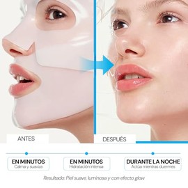 SEYOUL Pro+ Jelly Mask, Mascarilla Hydrogel Overnight con Colágeno de Bajo Peso Molecular, Hidratación Profunda y Glow