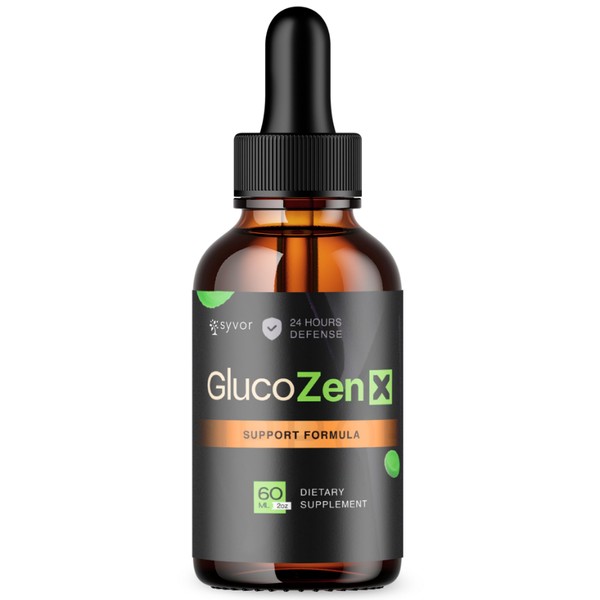 GlucoZen X Drops, Official GlucoZenX Liquid Drops with All Natural