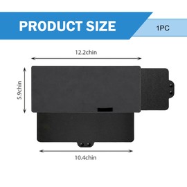DACIRTY Car Sun Visor Extender, Retractable Anti-Glare Protection Plate for Isolating Sunlight and Light, PU Leather + PC Sunshade Portable Elastic Band Installation, Universal for Cars (Black)
