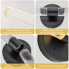 Febeleven 15.35in Wall Sconces Set of Two Rechargeable Battery Wall