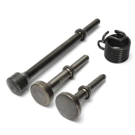 Flushbay Air Hammer Chisel Set Smooth Pneumatic Chisel with Air Hammer Bit Air Hammer Spring