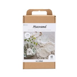 Creativ Craft Set Macrame Natural Table Decoration 1 Pack