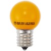 Ohm (OHM) Electric LED Mini Ball Bulb (Decoration/1.2W/45lm/Yellow/G30/E17)