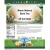 Black Walnut Bark Tea (25 Tea Bags, ZIN: 515047)