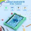 Kids Tablet, 10.1 Inch Android 15 Tablet for Kids, 12GB+64GB,