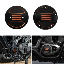 TCMT Alternator Plug & Clutch Trim Cover Fit For Harley CVO Pan America RA1250SE 2024-25 Pan America Special RA1250S Sportster S RH1250S 21-25 Nightster Special RH975S 23-25