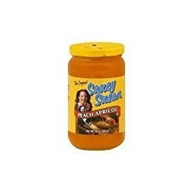 Saucy Susan Peach Apricot Sauce 19 Oz. Pack Of 6.