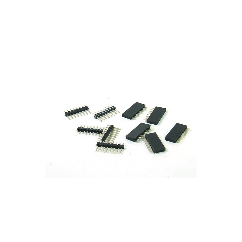 PQMEGA 5 pcs. x Kit Header and Pin strip 2.54mm