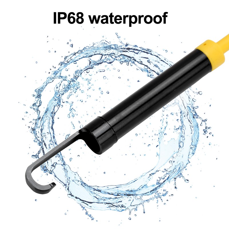 8mm HD 1200P IP68 Waterproof WIFI Endoscope Wireless Inspection Camera