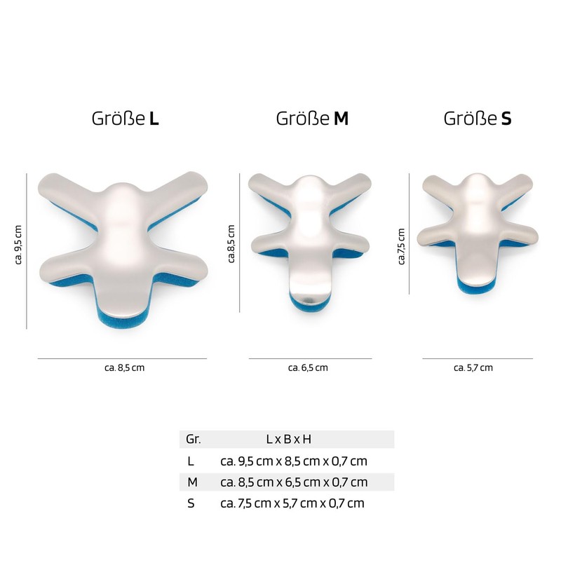 AFH Aluminium Finger Splint Frog (S)