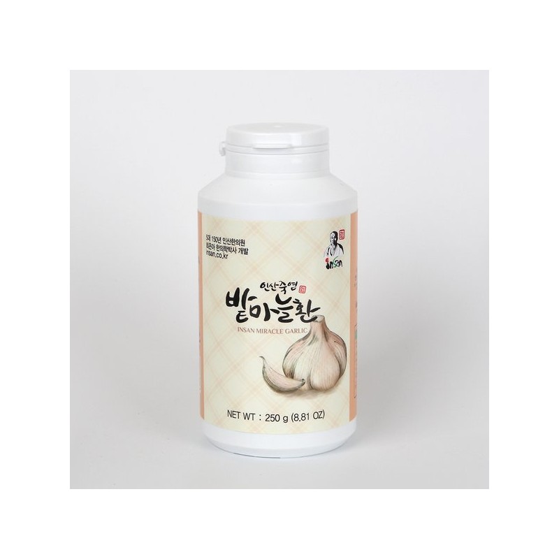 Insanjukyeom 유황 밭마늘환 [250g] Sulfur Field Garlic Pill [250g]