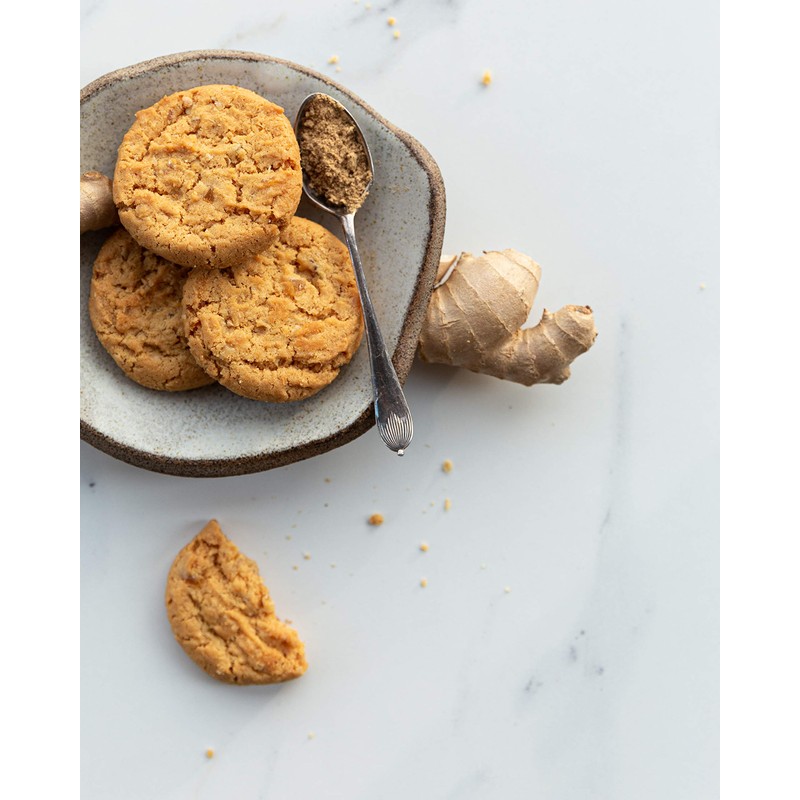 Walker's Shortbread Stem Ginger Cookies, Scottish Style Cookies, 5.3 Oz