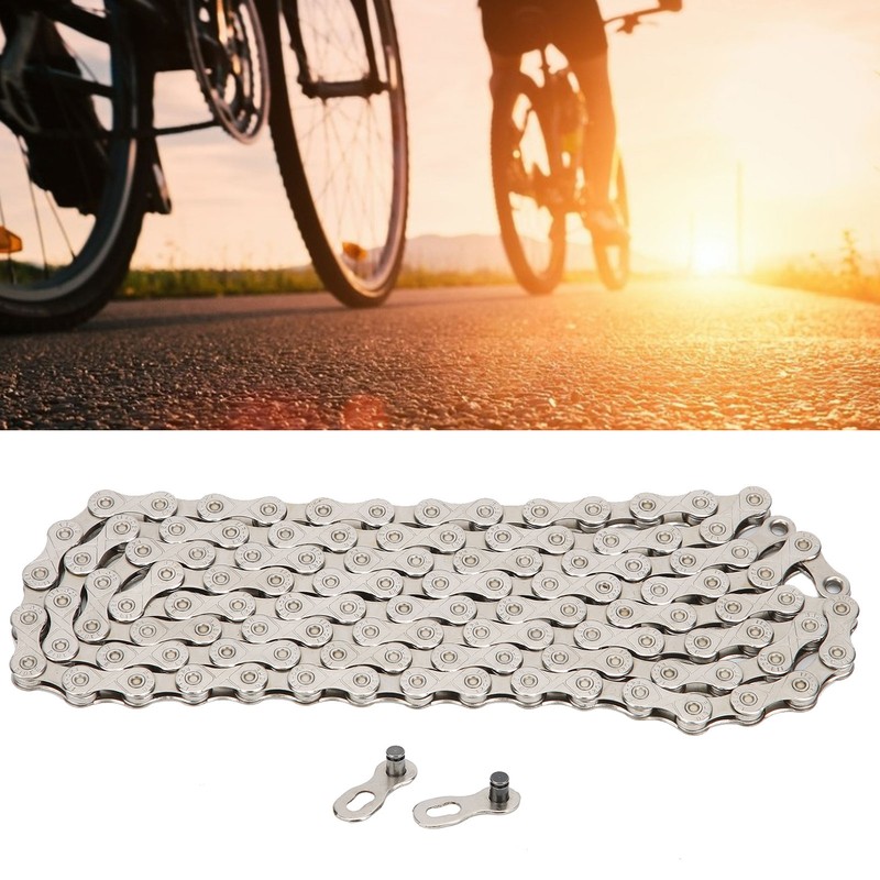 F11 11‑Speed Bicycle Chain 116 Links Cycling Adjustable Bike Steel