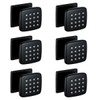 RANDOM Matte Black Shower Body Spray Jets,Brass Square Shower Body