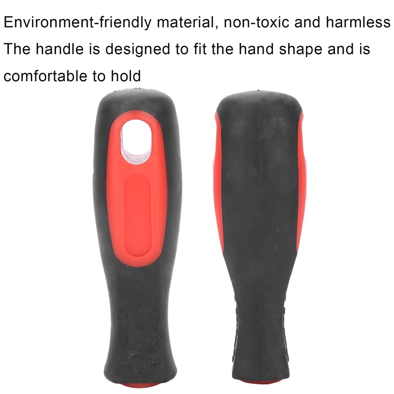 Steel Rasp Handle, High Density Plastic File Handle with Simple