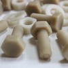 50 x Fibreglass Reinforced Super Nylon Hex Head Bolts M8