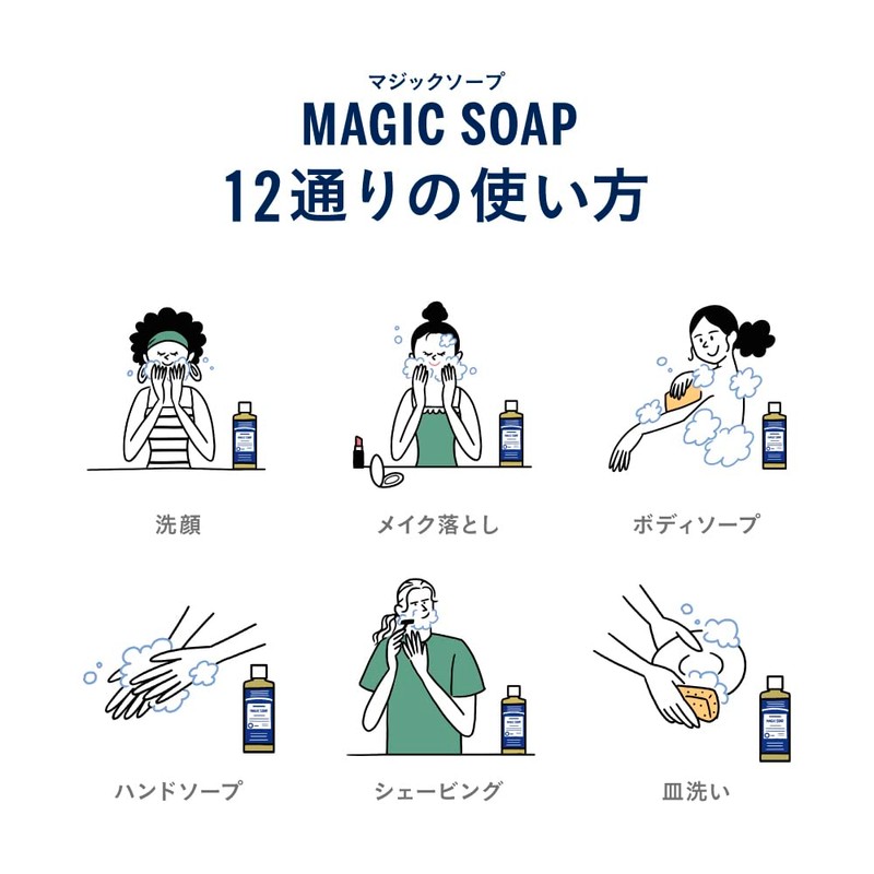 Dr. Bronner's Magic Soap LA (Lavender) 237ml - Relaxed Lavender