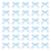 MECCANIXITY MECCANIXITY 100 Pcs Mini Gingham Ribbon Bows 1.8 Inch