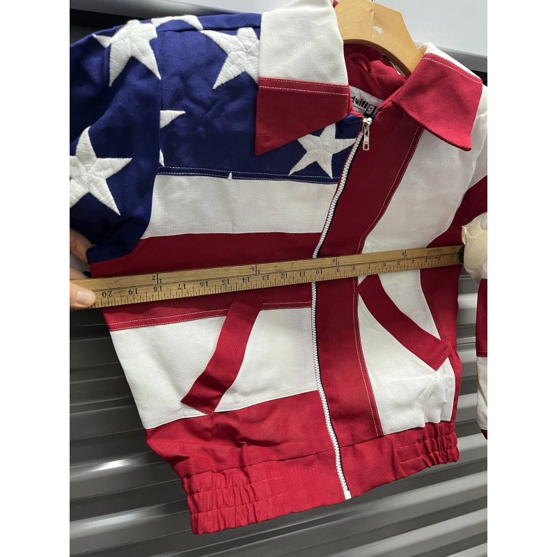 Goodwill NWT Goodwill American Flag Usa Made Vintage Sz XS