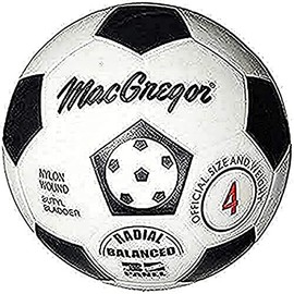 Macgregor Rubber Soccer Ball (Size 4)