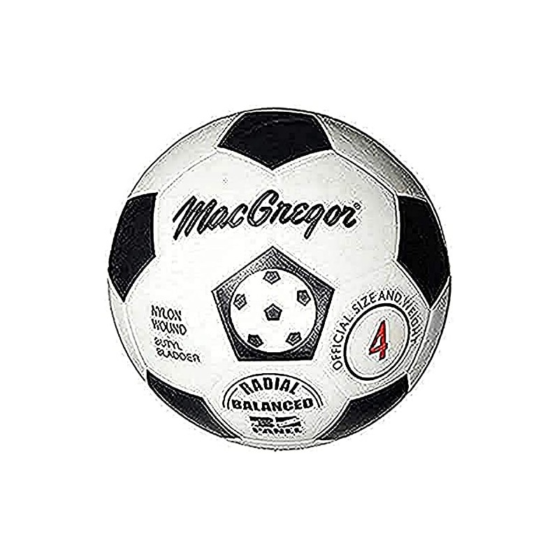 Macgregor Rubber Soccer Ball (Size 4)