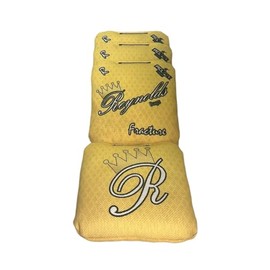 Fracture - Reynolds Cornhole Bags - ACL Approved - AS SEEN ON ESPN - Professional Cornhole Bags - Made in The USA (Yellow)