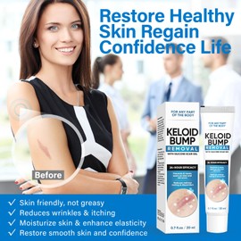 Keloid Bump Removal, Keloid Scar Treatment for Face, Body, Advanced Silicone