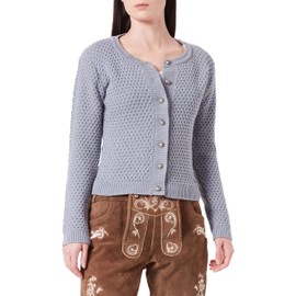Stockerpoint Juliette Women's Traditional Knitted Jacket, Gravel