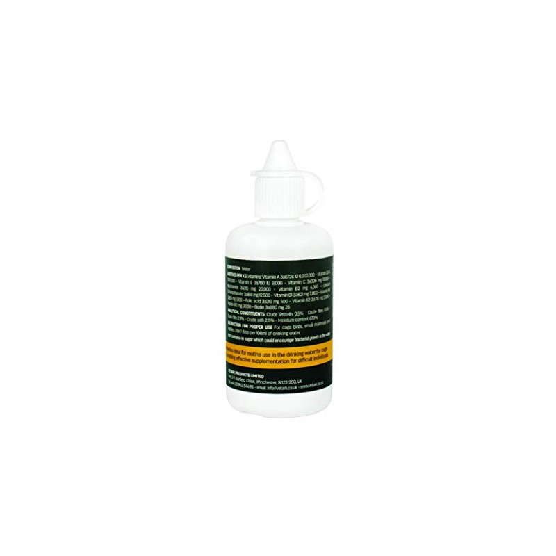 BSP Vitamin Drops |High Potency Liquid Vitamin Supplement for Birds,